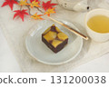 Autumn Japanese sweets: Chestnut yokan Autumn Japanese sweets: Chestnut yokan 131200038