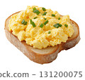 Scrambled Eggs on Toast 131200075