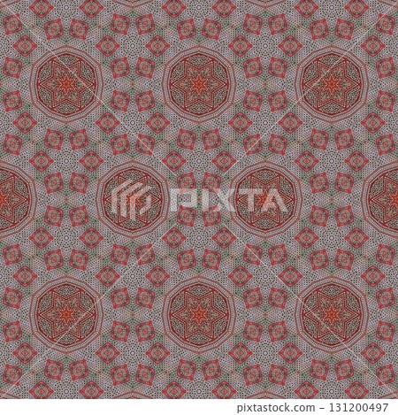 Turkish embroidery and batik art work for screen printing carpet, rug, fabric, tiles and flooring. Pattern design for the home decor, wrapping paper, curtains, wall covering etc 131200497