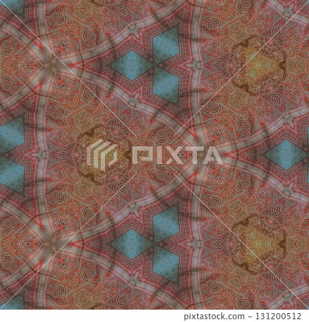 Turkish embroidery and batik art work for screen printing carpet, rug, fabric, tiles and flooring. Pattern design for the home decor, wrapping paper, curtains, wall covering etc 131200512