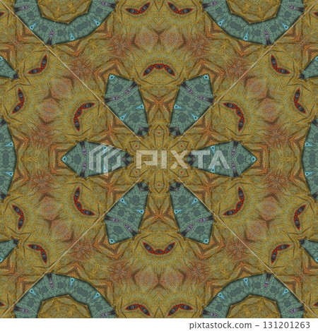 Grungy pattern design for textile printing. Ornamental design as background for flyer, brochure, calendar, invitation card Grungy pattern design for textile printing. Ornamental design as background for flyer, brochure, calendar, invitation card 131201263