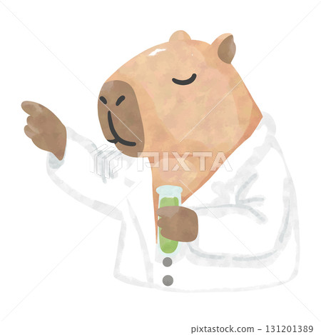 Cute Science Lab Animals & Chemistry Elements 131201389