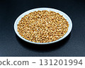 Organic dry buckwheat grains consisting of raw natural product 131201994