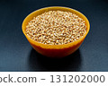Organic dry buckwheat grains consisting of raw natural product 131202000
