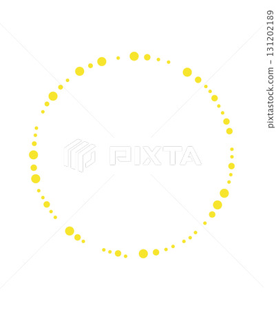 檸檬圓形框架 檸檬圓形框架 131202189