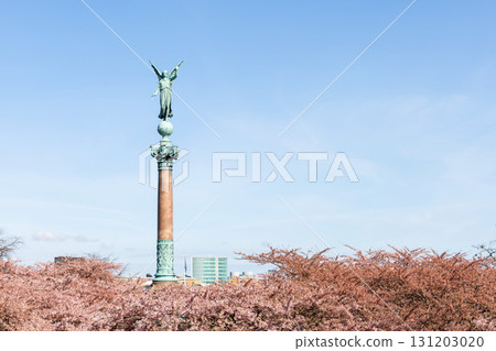 Cherry Blossom in Langelinie park on a beautiful spring day. Sakura festival in Copenhagen Cherry Blossom in Langelinie park on a beautiful spring day. Sakura festival in Copenhagen 131203020