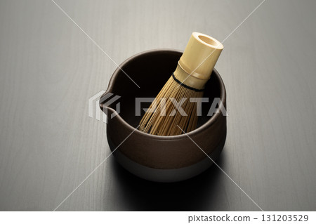 Chasen bamboo whisk and Chawan for authentic Matcha. 131203529