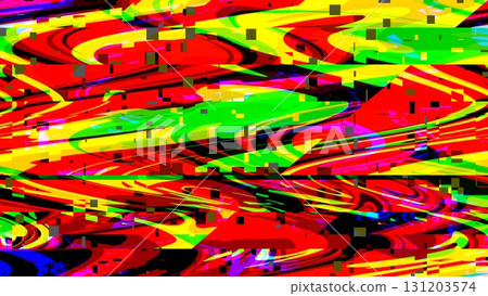 Glitch Bug Digital Noise 4K Background 10 131203574