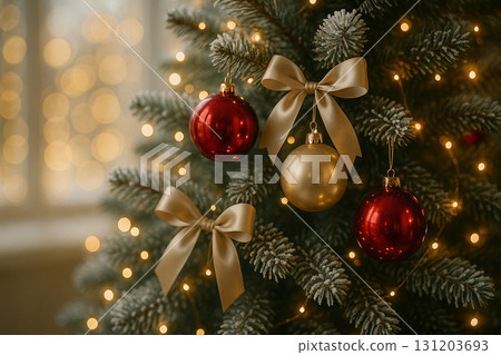 Christmas Tree representing Season Greetings and Christmas celebrations. Christmas Tree representing Season Greetings and Christmas celebrations. 131203693