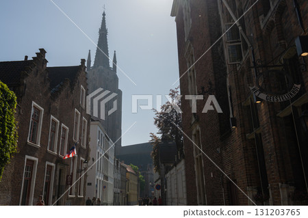 World Heritage Site: Bruges Historic District and Church of Our Lady / Bruges, Belgium World Heritage Site: Bruges Historic District and Church of Our Lady / Bruges, Belgium 131203765