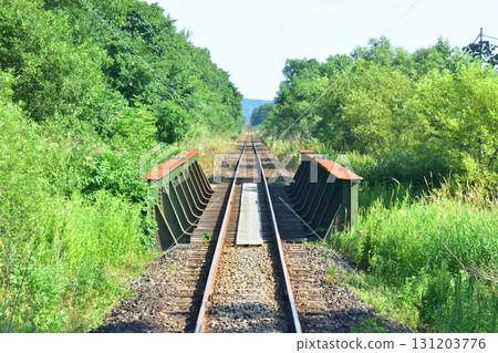 JR Hokkaido's Senmo Main Line, between Kayanuma Station and Isobunnai Station (Summer 2023) 131203776