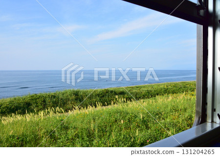 JR北海道鉄網本線清裡町站～山別站間的風景（2023年夏） 131204265