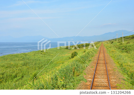 JR北海道鉄網本線清裡町站～山別站間的風景（2023年夏） 131204266