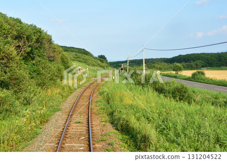 Scenery between Tobetsu Station and Mokoto Station on the JR Hokkaido Senmo Main Line (Summer 2023) 131204522