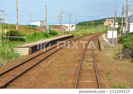 Scenery between Tobetsu Station and Mokoto Station on the JR Hokkaido Senmo Main Line (Summer 2023) 131204527