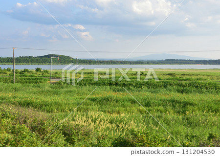 Scenery between Tobetsu Station and Mokoto Station on the JR Hokkaido Senmo Main Line (Summer 2023) 131204530