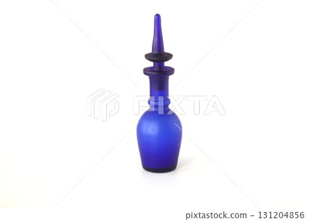 blue vase on white background 131204856