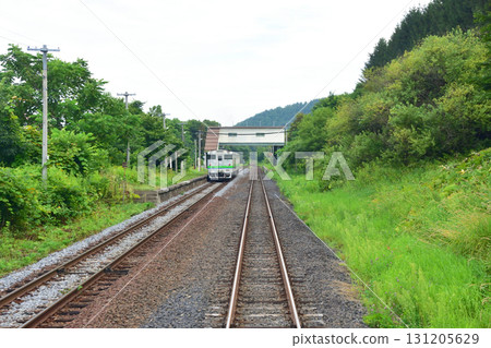 A view of the JR Hokkaido Sekihoku Main Line between Abashiri Station and Memanbetsu Station (Summer 2023) A view of the JR Hokkaido Sekihoku Main Line between Abashiri Station and Memanbetsu Station (Summer 2023) 131205629