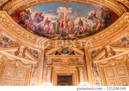 Senate of french republic, interiors decors, Paris, France 131206140