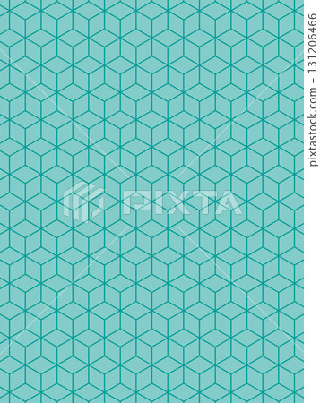 Teal hexagon overlap background Teal hexagon overlap background 131206466