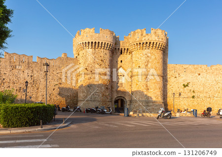 Saint Anthony Gate in Rhodes Greece 131206749