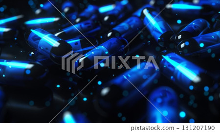 germs, bacteria and viruses under a microscope. biological laboratory research. microbiology and disease science. health and immunity 131207190