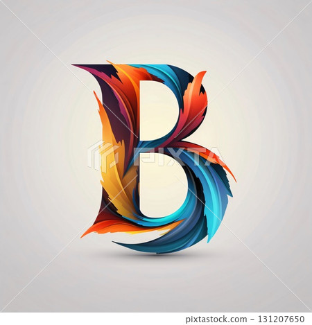 Abstract letter B, vector design template elements for your application or corporate identity. Abstract letter B, vector design template elements for your application or corporate identity. 131207650