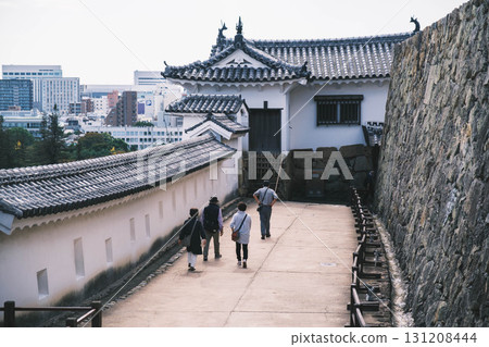 [Himeji Castle] Historical scenery within the World Heritage site 131208444