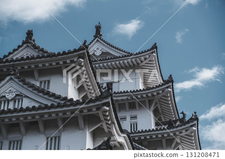 [Himeji Castle] The beautiful sight of a World Heritage Site 131208471