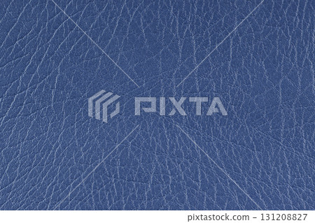 Blue pattern, design, leather fabric for sewing, dermantine, artificial leather texture background 131208827