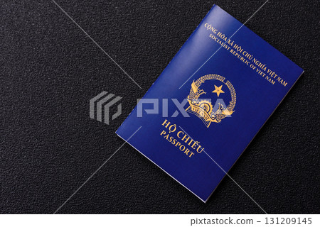 Vietnam passport for travelling, flying and doing business. Vietnamese document Vietnam passport for travelling, flying and doing business. Vietnamese document 131209145