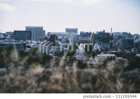 [Himeji Castle] Scenery of Himeji city 131209344