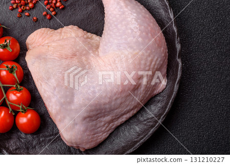 Chicken raw leg or quarter, fresh meat for cooking on barbecue. Chicken quarter Chicken raw leg or quarter, fresh meat for cooking on barbecue. Chicken quarter 131210227