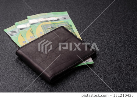 Paper money, euro notes, cash for savings and investments. Euro paper cash 131210423