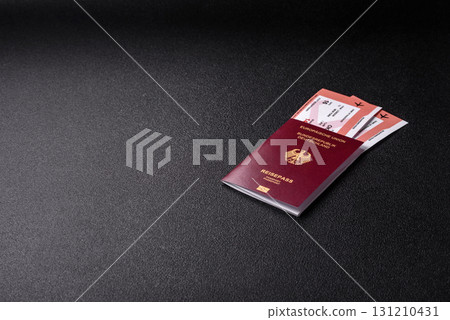 German passport, German document for travelling, border crossing German passport, German document for travelling, border crossing 131210431