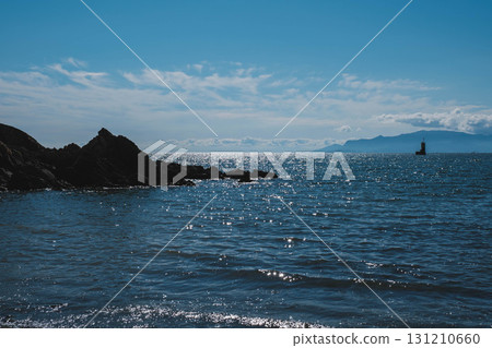 [赤穗市三崎]美麗的大海 131210660