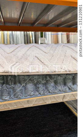 These are layered fabric samples specifically curated for the purpose of media stocking 131210901