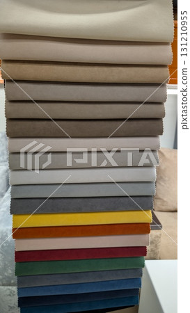 Explore a Diverse Fabric Stack Available in Various Unique Colors and Textures for Creative Projects 131210955