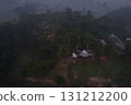Exploring a remote village in the Amazon rainforest during twilight 131212200
