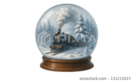雪球裡的火車 雪球裡的火車 131213815