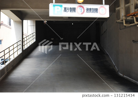 Slope of parking lot 131215434