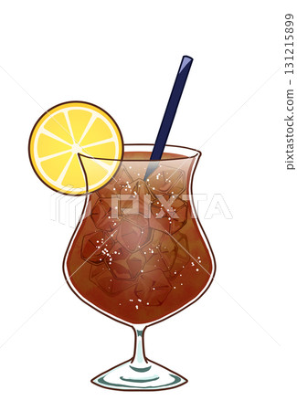 Cola with lemon 131215899