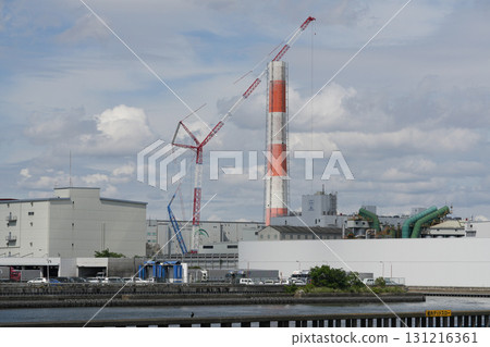 砂町水再生中心煙囪拆除工程 2024年5月 砂町水再生中心煙囪拆除工程 2024年5月 131216361