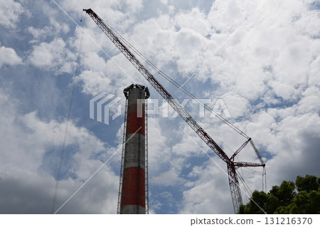 砂町水再生中心煙囪拆除工程 2024年5月 131216370