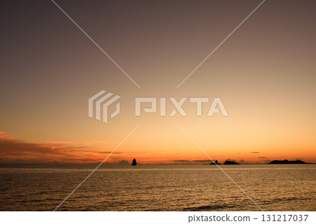 Evening view of Goto-nada, Kakuriki-nada, and Daikaku-nada 131217037