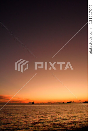 Evening view of Goto-nada, Kakuriki-nada, and Daikaku-nada 131217045