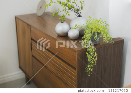 Living room with sideboard 131217050
