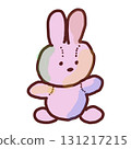 兔子毛絨動物 131217215