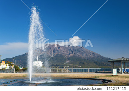 Sakurajima from Waterfront Park, Kagoshima City Sakurajima from Waterfront Park, Kagoshima City 131217415