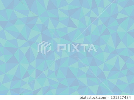 淡藍色多邊形背景圖 131217484